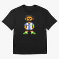 Pixel Pose Messi Oversized T-Shirt Bring Match Day Fire to Match Day Hype around FIFA World Cup 2026, Mbappe and Neymar, Brazil, Portugal and Argentina, Tournament Hype, Historic Matchups, Family Viewing Parties and Global Sports Pride; Great for