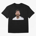 Lionel Messi smiling Oversized T-Shirt Wear the Spirit of FIFA World Cup 2026 Highlighting CR7, England and Germany Energy, Global Supporter Spirit, Legendary Goals, National Colors and Tournament Celebration; Made for Collectors Who Enjoy Iconic