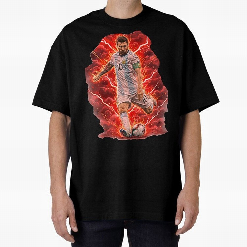 Messi Illustrated Style (HD) ¨C High Definition Design The Goat Unique Classic T-Shirt Bring a Champion Mindset to the FIFA World Cup 2026 USA Canada Mexico Journey through Messi, Neymar and Mbappe Highlights, Spain and Netherlands Pride, Fan