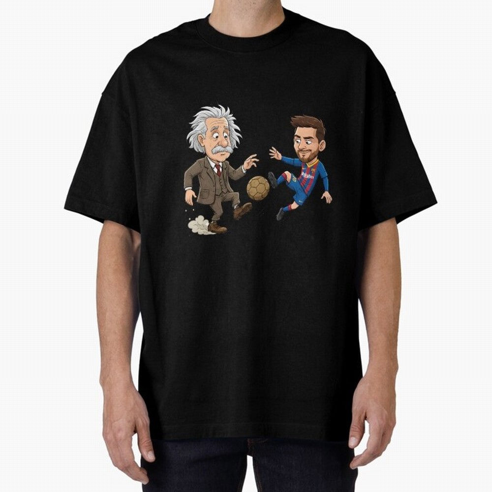 Messi the best in the world Oversized T-Shirt Join FIFA World Cup 2026 Group Stage for Fans of CR7 and Portugal, Spain and Germany, Bringing Retro Football Energy, Iconic Rivalries, Trophy Chase Drama and Stadium Atmosphere; Perfect for People Who