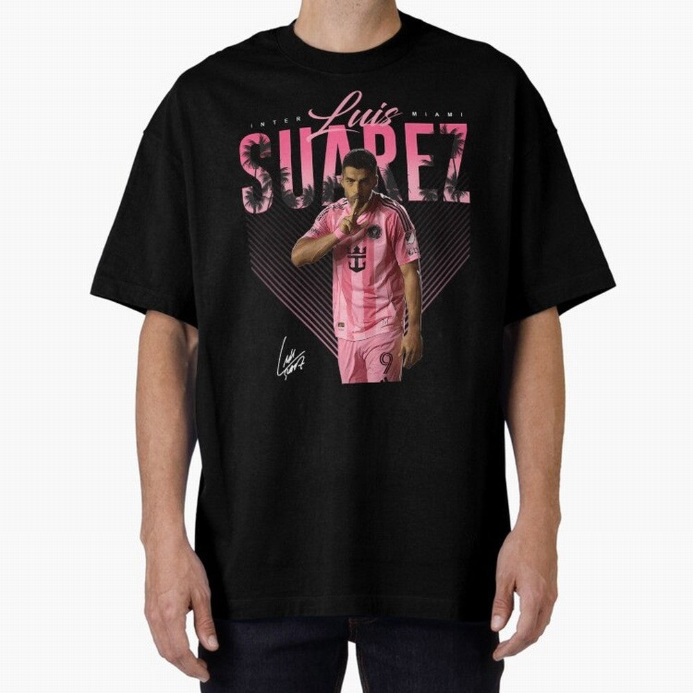 Luis Suarez Inter Miami FC Classic T-Shirt Bring Match Day Hype around FIFA World Cup 2026, Cristiano Ronaldo, Haaland and CR7, Argentina and Brazil, Championship Spirit, Famous Goals, Roaring Crowds and International Football Unity; Great for