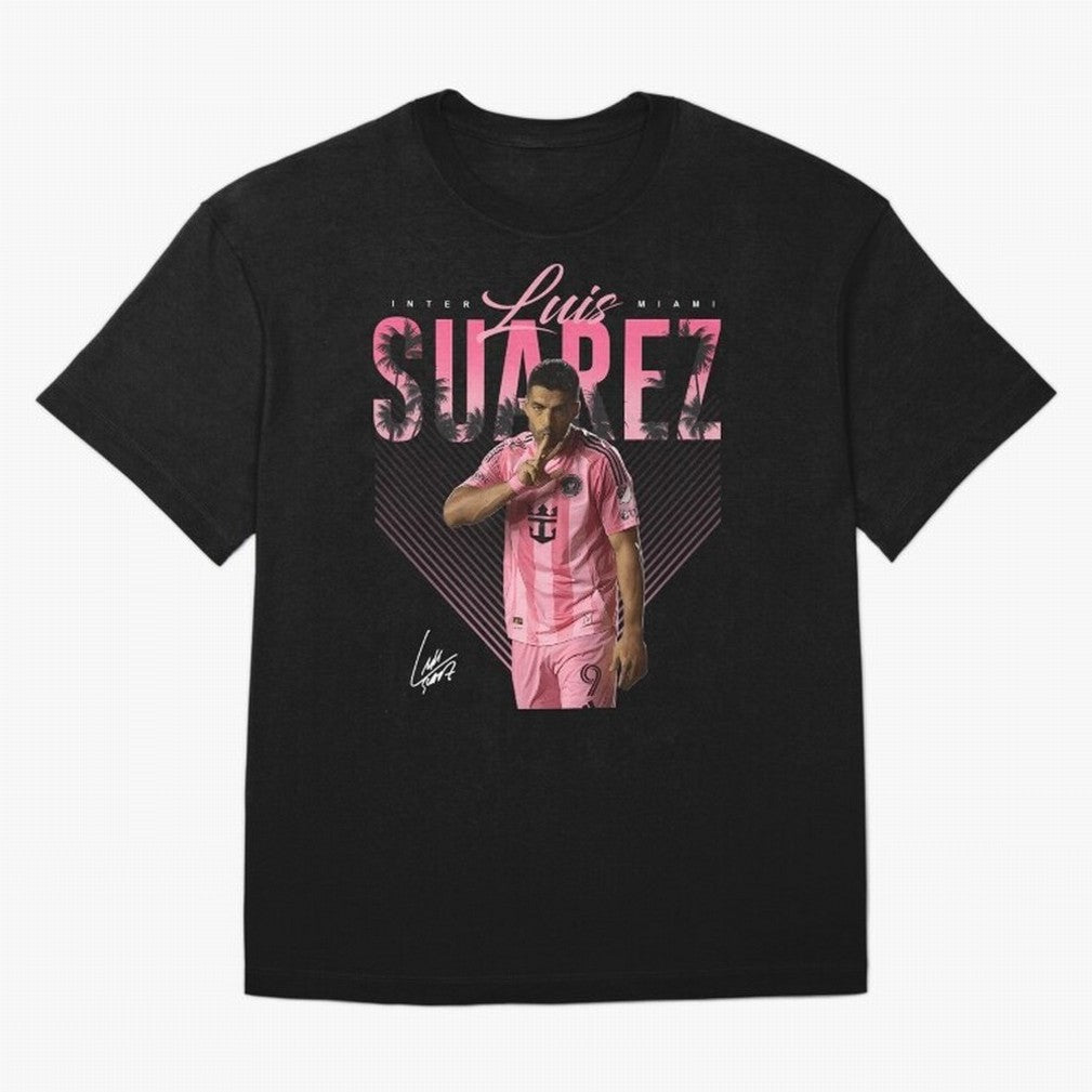 Luis Suarez Inter Miami FC Classic T-Shirt Bring Match Day Hype around FIFA World Cup 2026, Cristiano Ronaldo, Haaland and CR7, Argentina and Brazil, Championship Spirit, Famous Goals, Roaring Crowds and International Football Unity; Great for