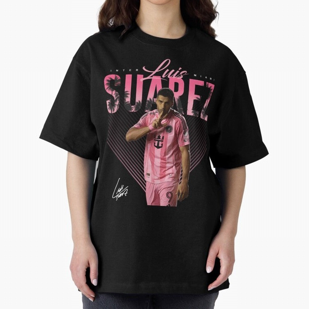Luis Suarez Inter Miami FC Classic T-Shirt Bring Match Day Hype around FIFA World Cup 2026, Cristiano Ronaldo, Haaland and CR7, Argentina and Brazil, Championship Spirit, Famous Goals, Roaring Crowds and International Football Unity; Great for
