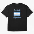 Argentina Football Flag ¨C Albiceleste Soccer Supporter Classic T-Shirt Get Ready for FIFA World Cup 2026 Group Stage for Fans of Mbappe and Neymar and England, France and Netherlands, Bringing Football History, Final Match Energy, Crowd Noise and