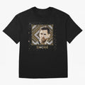 Goat Emojified Messi-Inspired Visual Tribute Essential T-Shirt Join Match Day Hype around FIFA World Cup 2026 USA Canada Mexico, Cristiano Ronaldo, Spain and Netherlands, Stadium Chants, National Pride, Trophy Dreams and Unforgettable Football