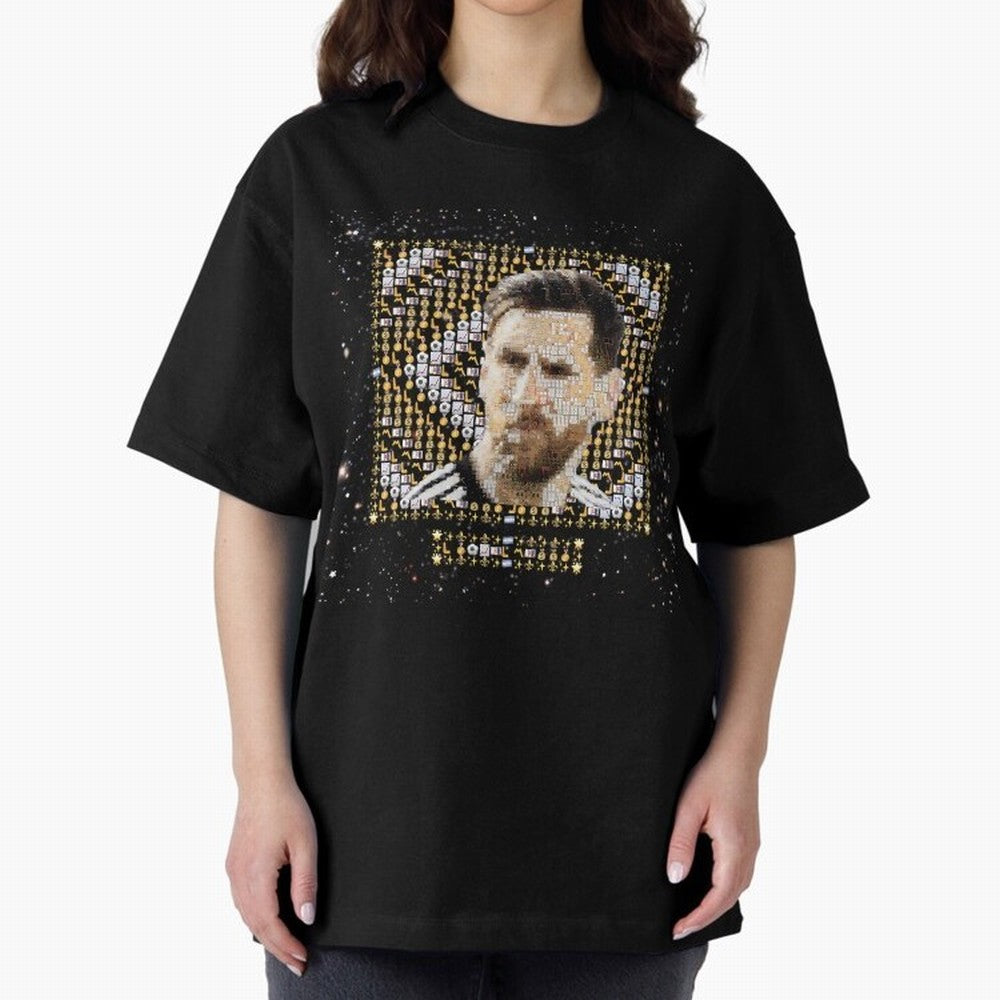 Goat Emojified Messi-Inspired Visual Tribute Essential T-Shirt Join Match Day Hype around FIFA World Cup 2026 USA Canada Mexico, Cristiano Ronaldo, Spain and Netherlands, Stadium Chants, National Pride, Trophy Dreams and Unforgettable Football