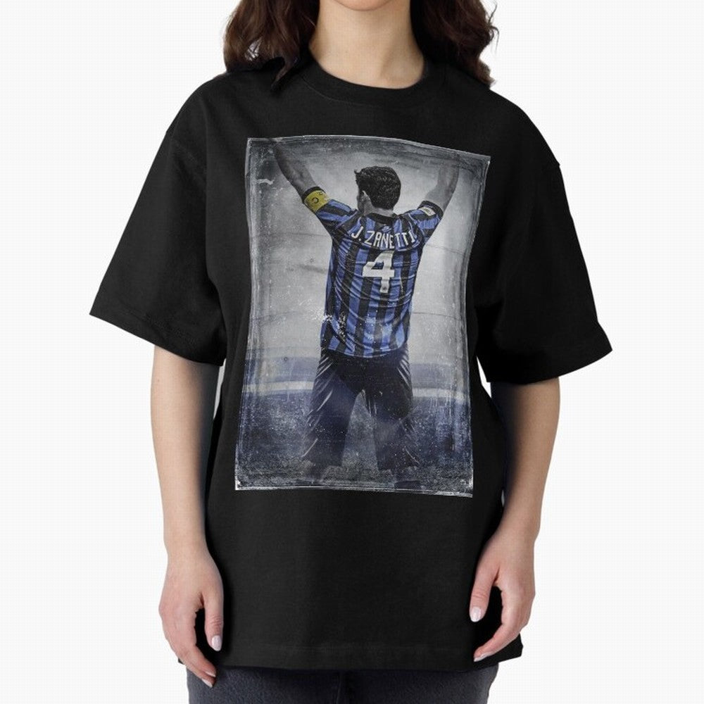 Javier Zanetti Classic T-Shirt Feel the Trophy Chase of FIFA World Cup 2026 Group Stage Capturing Neymar, Portugal Energy, Vintage Soccer Flavor, Modern Football Stars, National Flags and Final Night Emotion; Great for Supporters Who Love Legendary