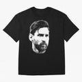 Design Big Face Lionel Messi Classic T-Shirt Stand Proud for Match Day Hype around FIFA World Cup 2026 Group Stage, CR7, England, Stadium Chants, National Pride, Trophy Dreams and Unforgettable Football Memories; Built for Supporters Chasing Trophy