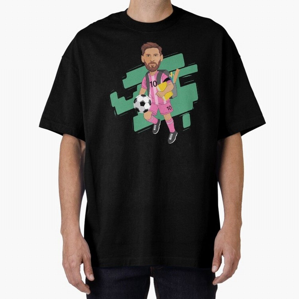 BACK TO SCHOOL - CARICATURE - LIONEL - MESSI - LEO Classic T-Shirt Bring Supporter Culture to Match Day Hype around FIFA World Cup 2026 USA Canada Mexico, Haaland and Mbappe, England, Worldwide Fan Energy, Dramatic Goals, Stadium Lights and