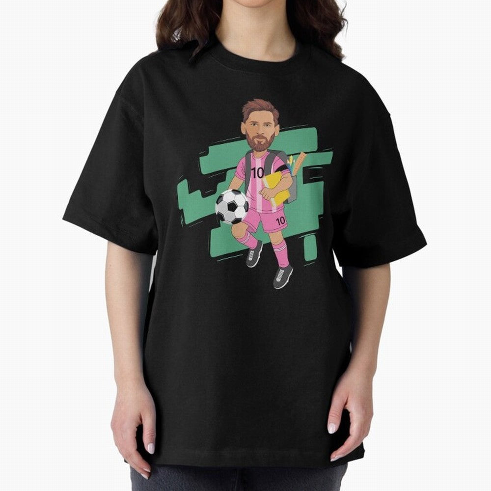 BACK TO SCHOOL - CARICATURE - LIONEL - MESSI - LEO Classic T-Shirt Bring Supporter Culture to Match Day Hype around FIFA World Cup 2026 USA Canada Mexico, Haaland and Mbappe, England, Worldwide Fan Energy, Dramatic Goals, Stadium Lights and