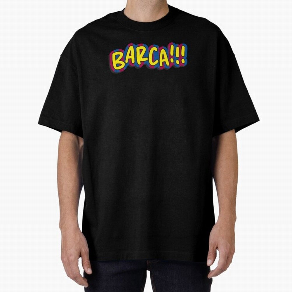 FC Barcelona Barca Oversized T-Shirt Discover FIFA World Cup 2026 Group Stage for Fans of Cristiano Ronaldo and Portugal, Bringing Worldwide Fan Energy, Dramatic Goals, Stadium Lights and Championship Celebrations; Made for Collectors Who Enjoy