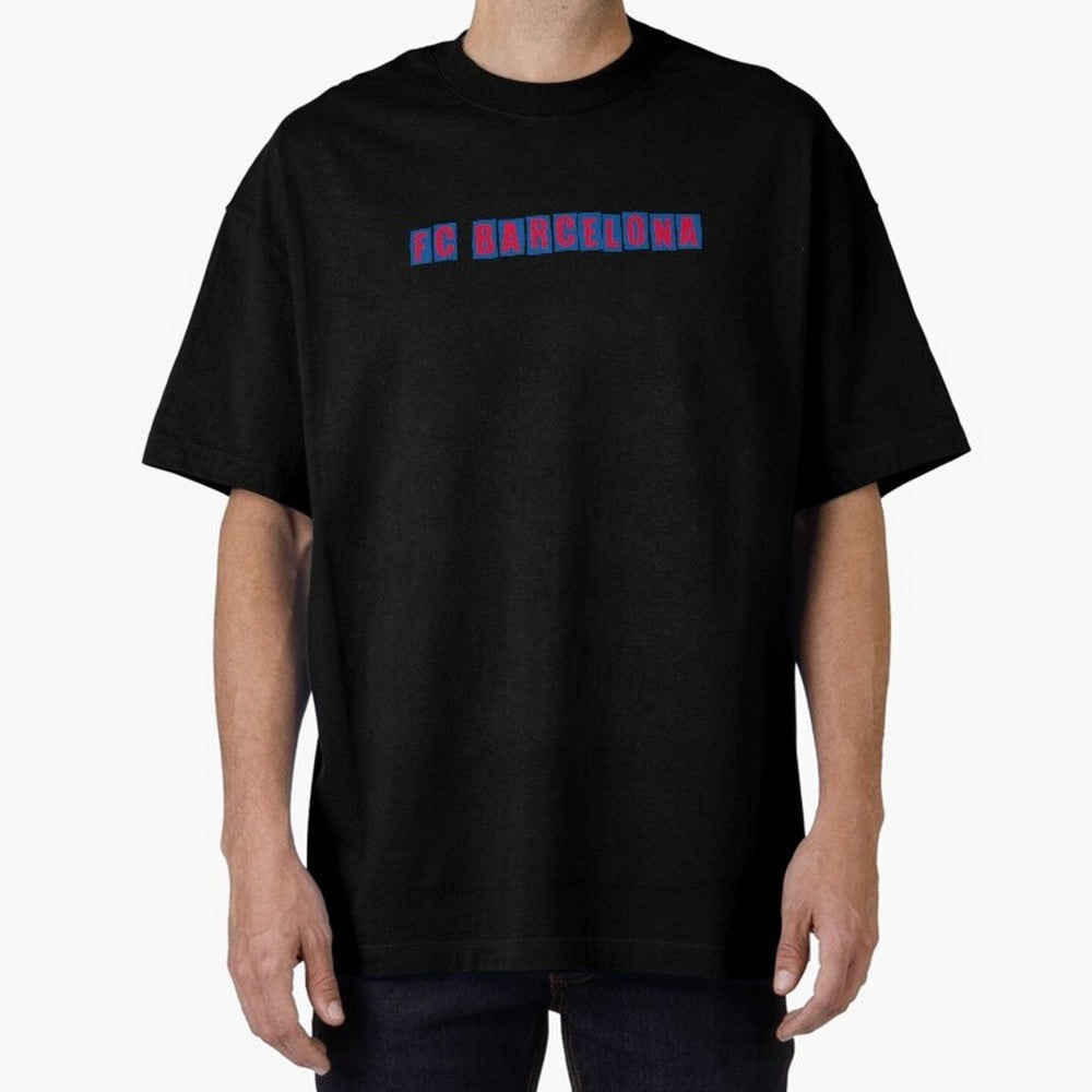 fc barcelona Oversized T-Shirt Fuel the Hype around Match Day Hype around FIFA World Cup 2026 USA Canada Mexico, Messi, CR7 and Mbappe, Argentina and Brazil, Retro Football Energy, Iconic Rivalries, Trophy Chase Drama and Stadium Atmosphere; Made