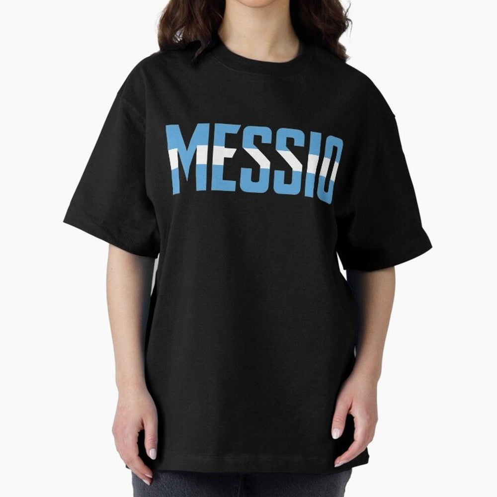 MESSI0 - Lionel Messi The Goat - Modern Design - The Flea Classic T-Shirt Bring Match Day Fire to Global Football Passion for FIFA World Cup 2026 USA Canada Mexico, Connected to Neymar, Haaland and Cristiano Ronaldo, Spain, Football History, Final