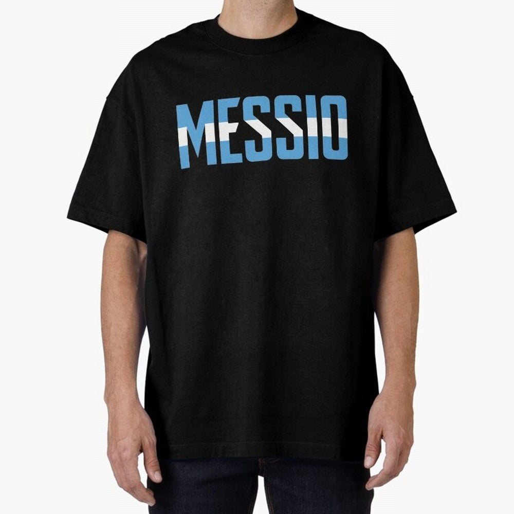 MESSI0 - Lionel Messi The Goat - Modern Design - The Flea Classic T-Shirt Bring Match Day Fire to Global Football Passion for FIFA World Cup 2026 USA Canada Mexico, Connected to Neymar, Haaland and Cristiano Ronaldo, Spain, Football History, Final