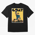 Lionel Messi Men's Football GOAT T-Shirt | Argentina Retro Vintage Messi Shirt Fan Gift Oversized T-Shirt Celebrate Fan Culture around Match Day Hype around FIFA World Cup 2026 USA Canada Mexico, Cristiano Ronaldo, England, France and Netherlands,