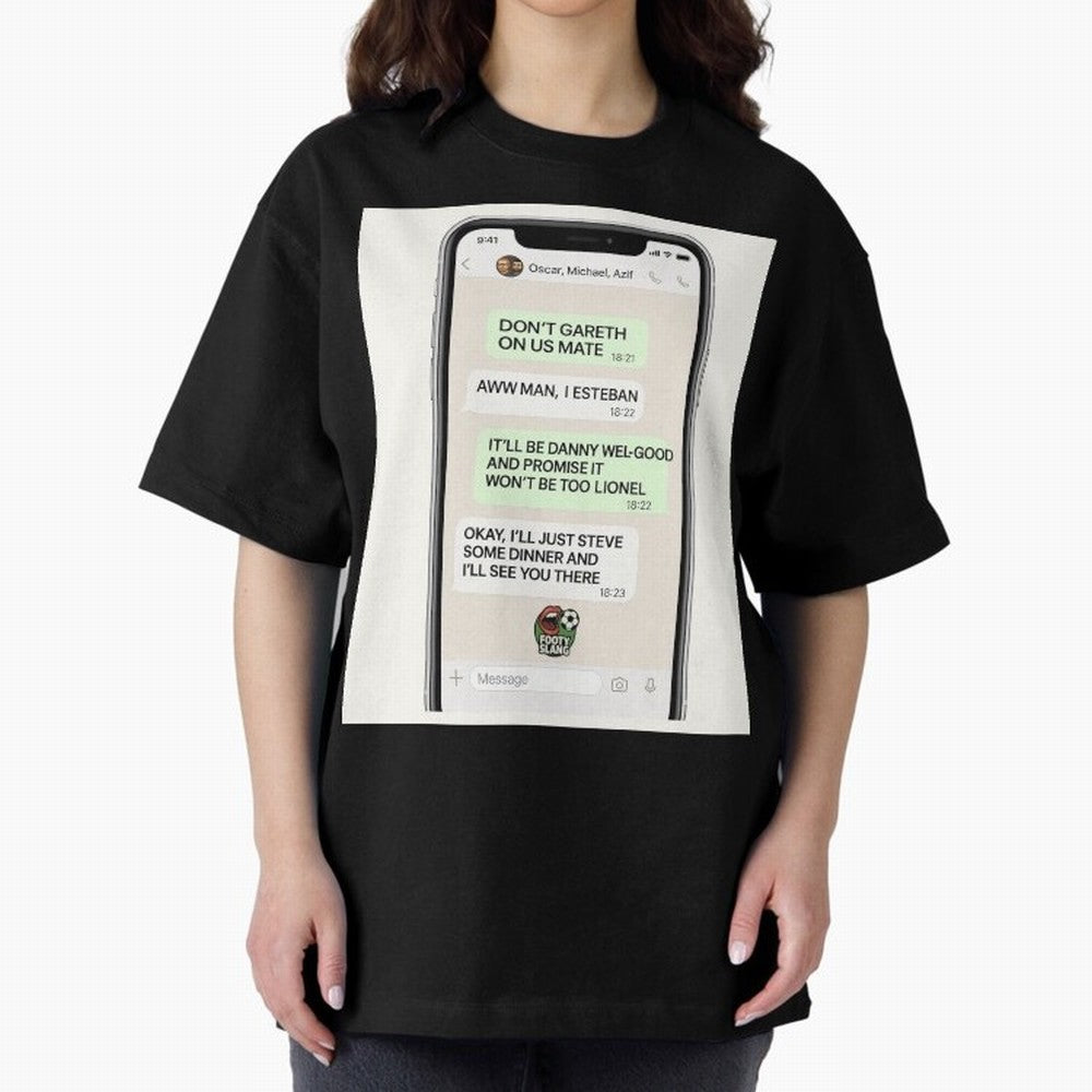 Football Slang WhatsApp Banter ¨C Classic Footy Chat Art Classic T-Shirt Join Supporters Worldwide for Global Football Passion for FIFA World Cup 2026, Featuring Messi, Argentina, France and Brazil, Game Day Rituals, Football Legends, Country Pride