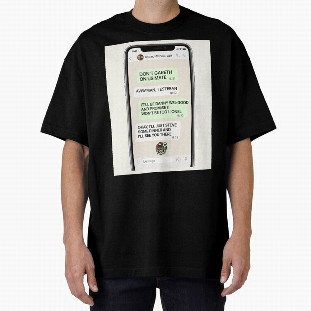 Football Slang WhatsApp Banter ¨C Classic Footy Chat Art Classic T-Shirt Join Supporters Worldwide for Global Football Passion for FIFA World Cup 2026, Featuring Messi, Argentina, France and Brazil, Game Day Rituals, Football Legends, Country Pride