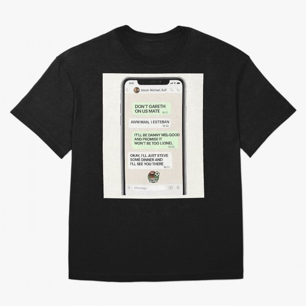 Football Slang WhatsApp Banter ¨C Classic Footy Chat Art Classic T-Shirt Join Supporters Worldwide for Global Football Passion for FIFA World Cup 2026, Featuring Messi, Argentina, France and Brazil, Game Day Rituals, Football Legends, Country Pride