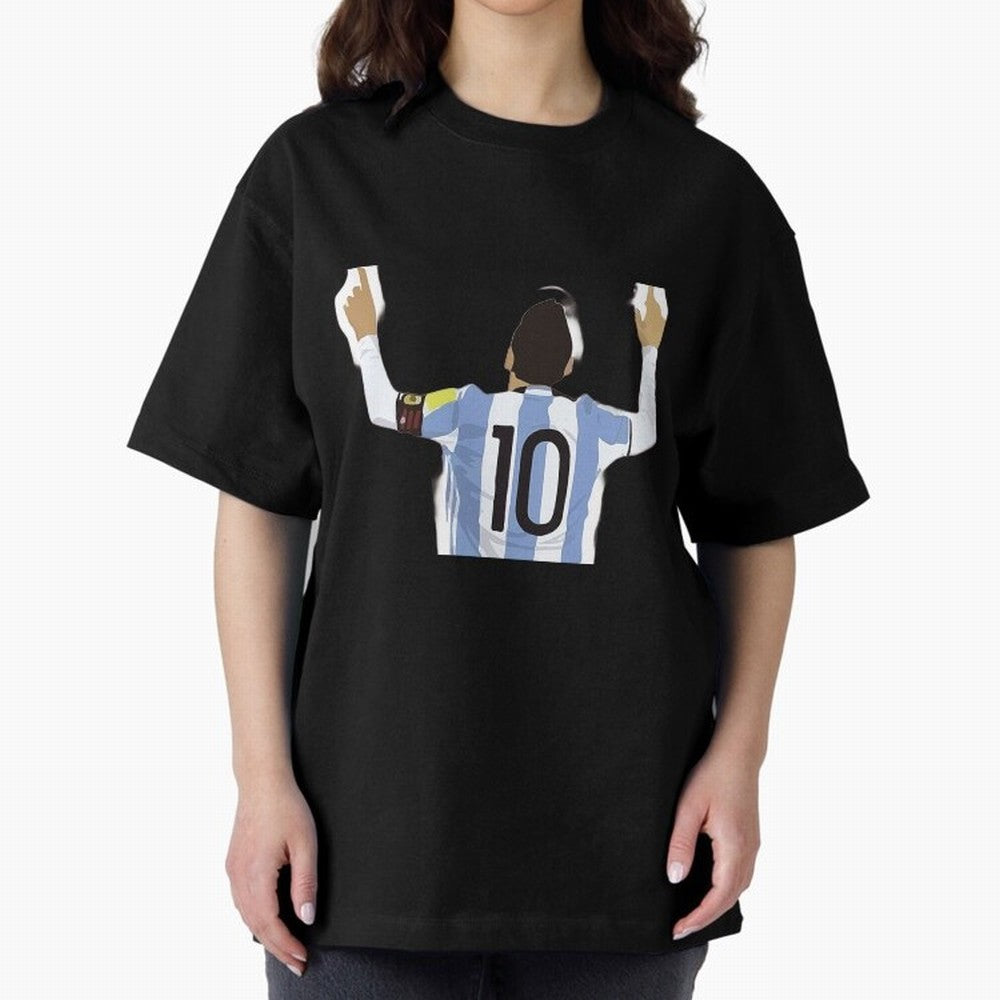 Messi 10 Classic T-Shirt Capture FIFA World Cup 2026 with Messi and Cristiano Ronaldo, Portugal, Spain and Germany Energy, Football History, Final Match Energy, Crowd Noise and Once in a Lifetime Moments; Great for Supporters Who Love Legendary