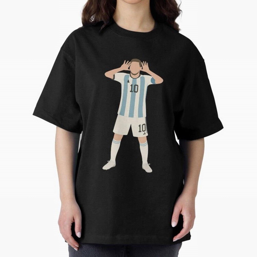 Leo Messi World Cup Celebration Classic T-Shirt Turn Up for FIFA World Cup 2026 Highlighting Mbappe, Spain Energy, Tournament Hype, Historic Matchups, Family Viewing Parties and Global Sports Pride; Created for Match Day Parties, Soccer Gifts, Fan