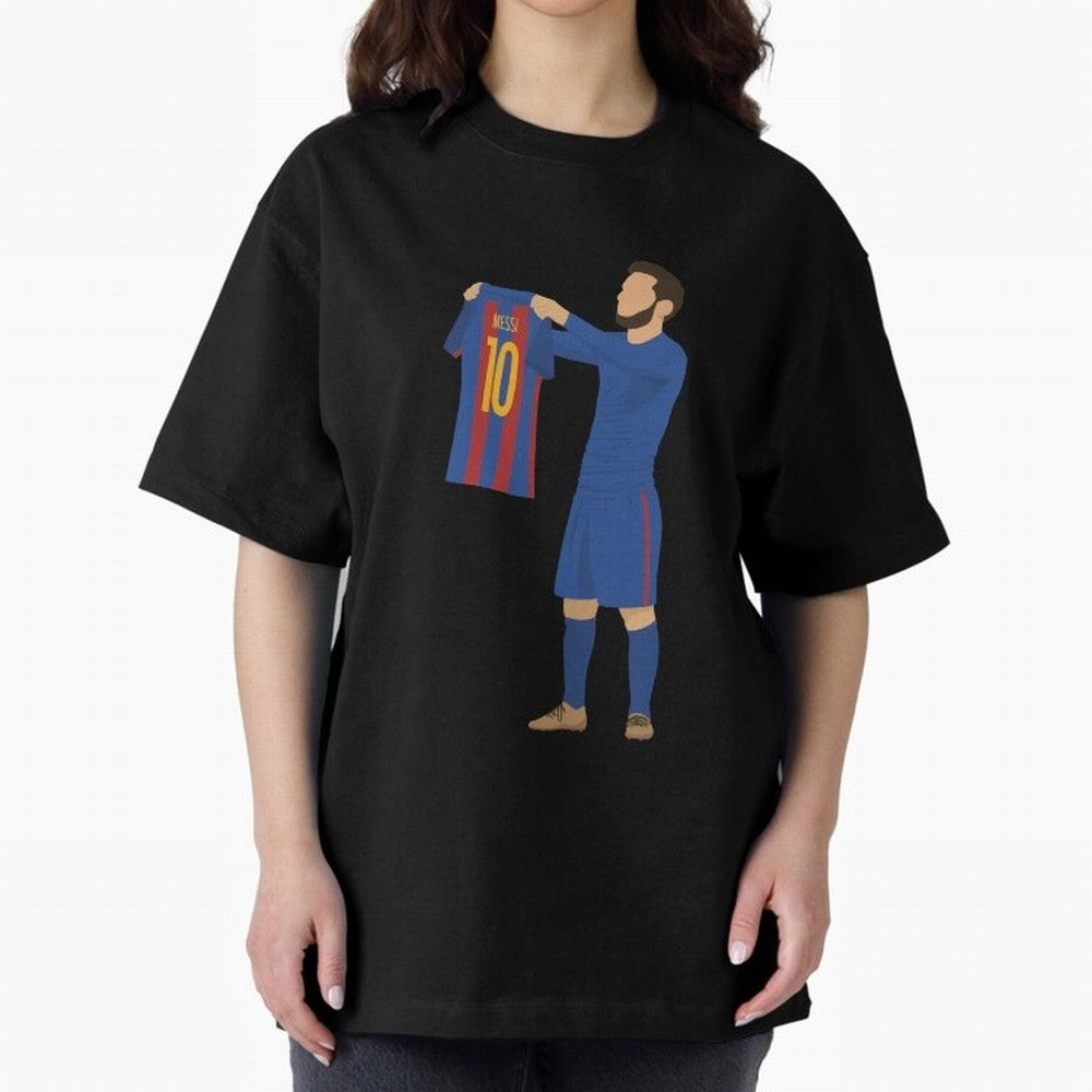 Leo Messi Celebration Sticker Classic T-Shirt Refresh Global Football Passion for FIFA World Cup 2026 USA Canada Mexico, with Cristiano Ronaldo, Haaland and CR7, Portugal, Worldwide Fan Energy, Dramatic Goals, Stadium Lights and Championship