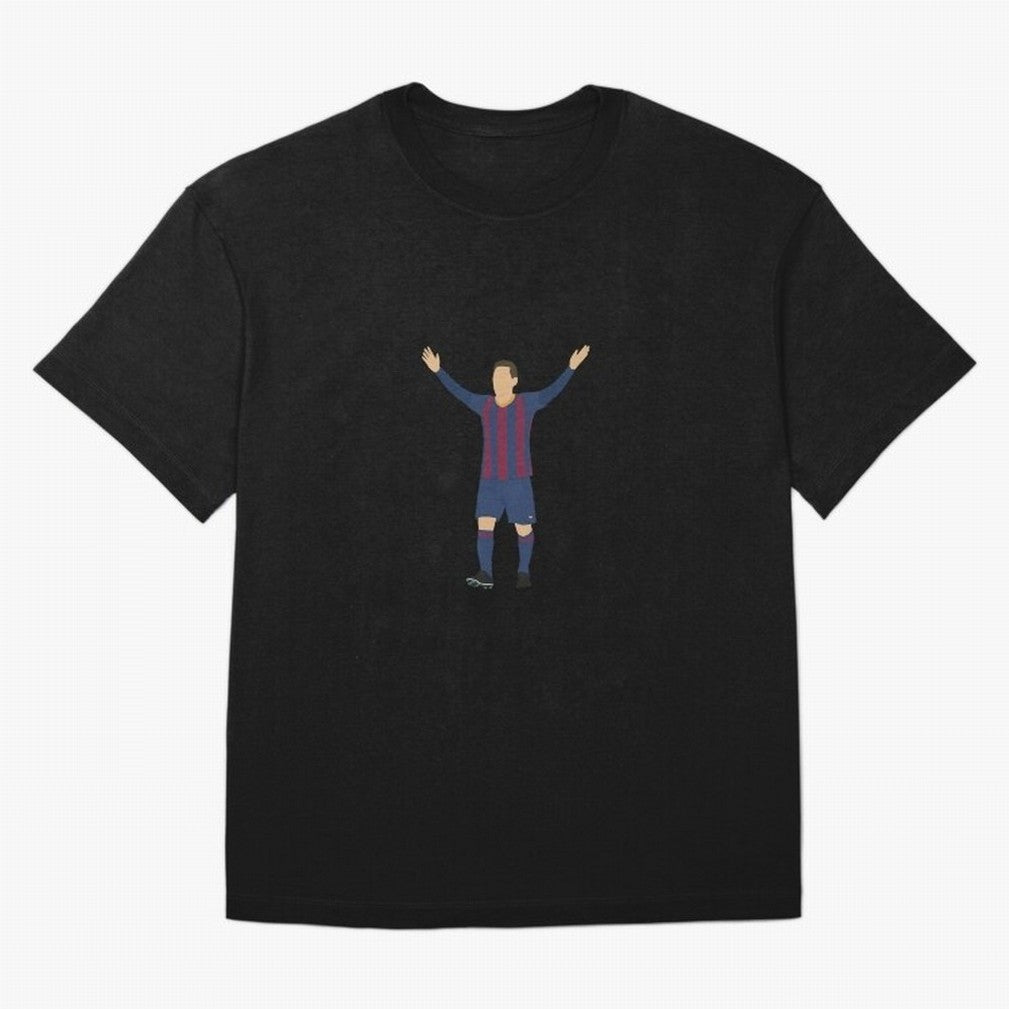 Leo Messi Celebration Sticker Classic T-Shirt Keep Football History Alive during Global Football Passion for FIFA World Cup 2026 Group Stage, Built around Messi, Neymar and Mbappe, Netherlands, Supporter Pride, Iconic Celebrations, Legendary Names