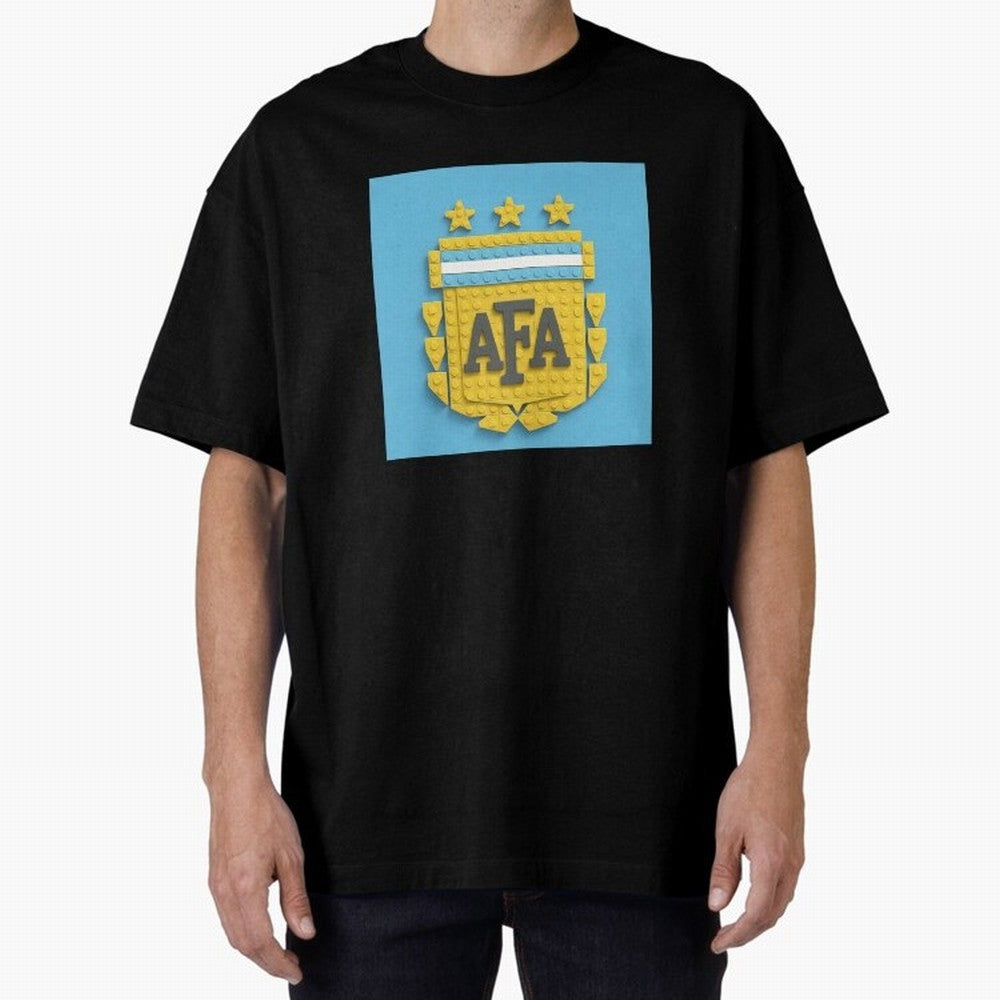 Argentina Blocks Classic T-Shirt Capture Stadium Memories from the FIFA World Cup 2026 Group Stage Journey through Cristiano Ronaldo Highlights, France and Portugal Pride, Soccer Culture, Superstar Moments, National Team Dreams and Competitive