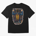 Lionel Messi Barcelona Tribute ¨C Iconic Number 10 Celebration Art Print Classic T-Shirt Celebrate Classic Football Spirit in the FIFA World Cup 2026 Journey through Messi, CR7 and Mbappe Highlights, Brazil, Portugal and Argentina Pride, Champion