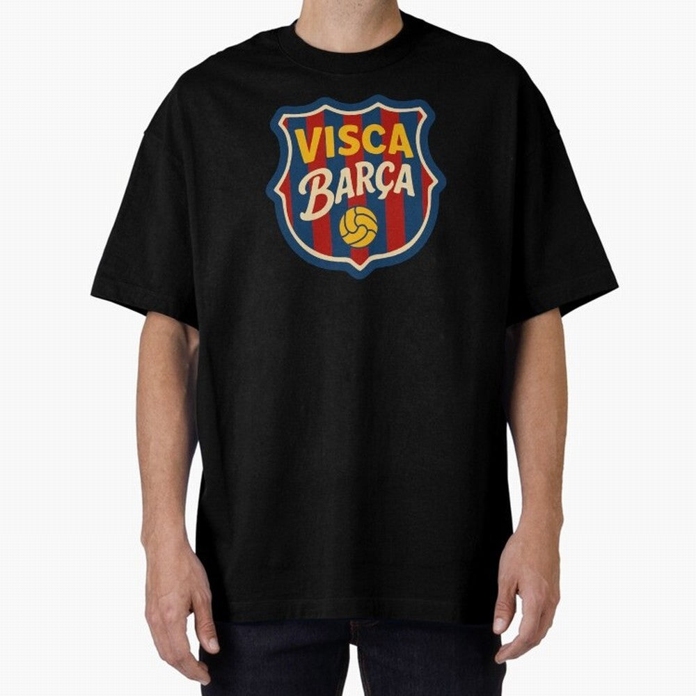 FC Barcelona Visca Barca Badge Classic T-Shirt Make Every Match About the FIFA World Cup 2026 Group Stage Journey through Messi, CR7 and Mbappe Highlights, Portugal Pride, Supporter Pride, Iconic Celebrations, Legendary Names and Global Match Day