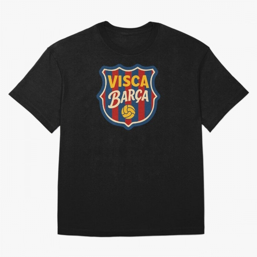 FC Barcelona Visca Barca Badge Classic T-Shirt Make Every Match About the FIFA World Cup 2026 Group Stage Journey through Messi, CR7 and Mbappe Highlights, Portugal Pride, Supporter Pride, Iconic Celebrations, Legendary Names and Global Match Day