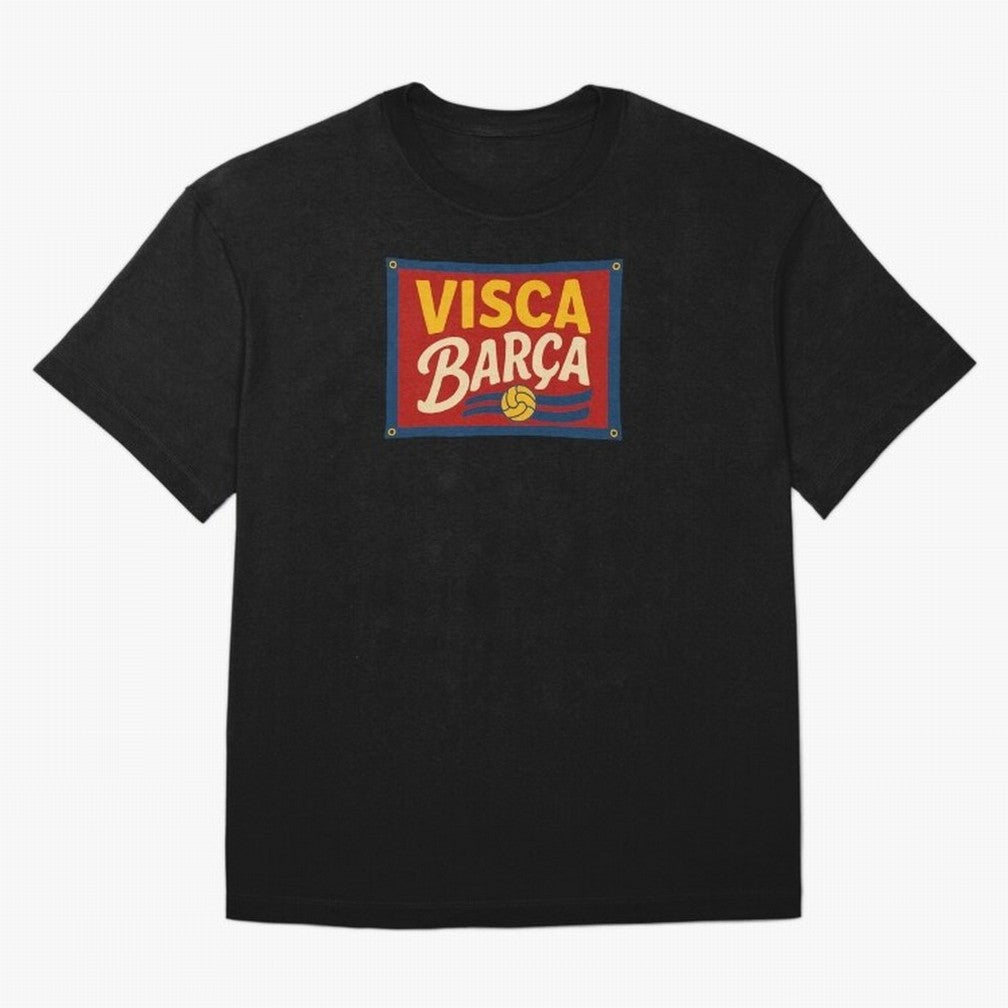 FC Barcelona Visca Barca Oversized T-Shirt Keep the Legacy of Global Football Passion for FIFA World Cup 2026, Inspired by Cristiano Ronaldo, Haaland and CR7, Brazil, Football History, Final Match Energy, Crowd Noise and Once in a Lifetime Moments;