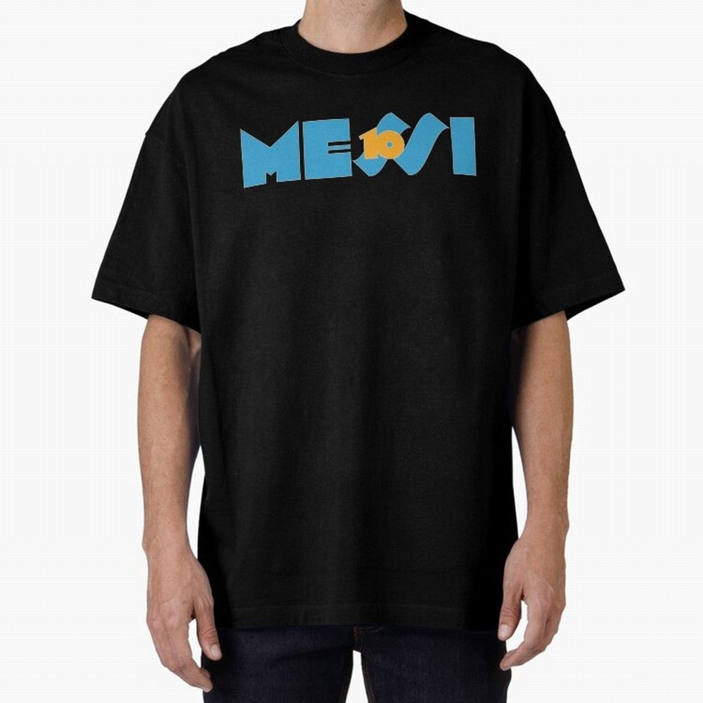 Messi 10 Oversized T-Shirt Celebrate the Road through Global Football Passion for FIFA World Cup 2026 Group Stage, Capturing Neymar, Haaland and Cristiano Ronaldo, England and Germany, Football History, Final Match Energy, Crowd Noise and Once in a