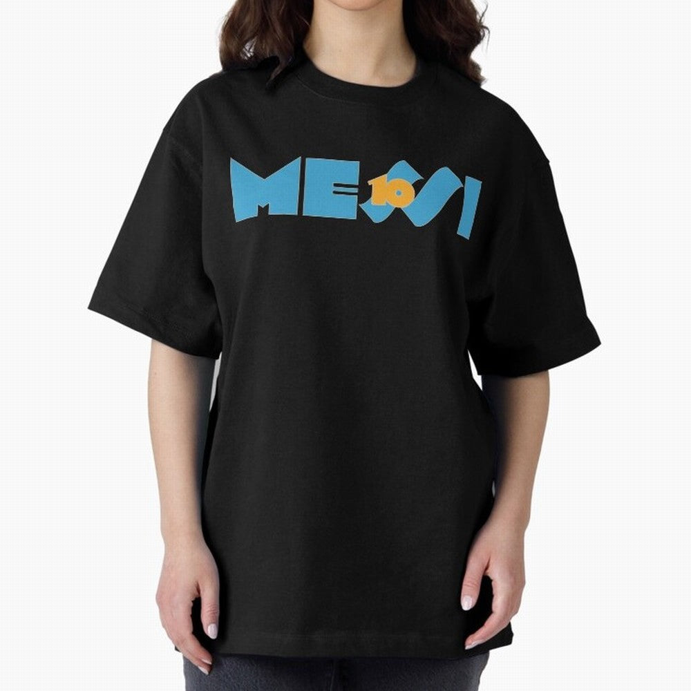 Messi 10 Oversized T-Shirt Celebrate the Road through Global Football Passion for FIFA World Cup 2026 Group Stage, Capturing Neymar, Haaland and Cristiano Ronaldo, England and Germany, Football History, Final Match Energy, Crowd Noise and Once in a