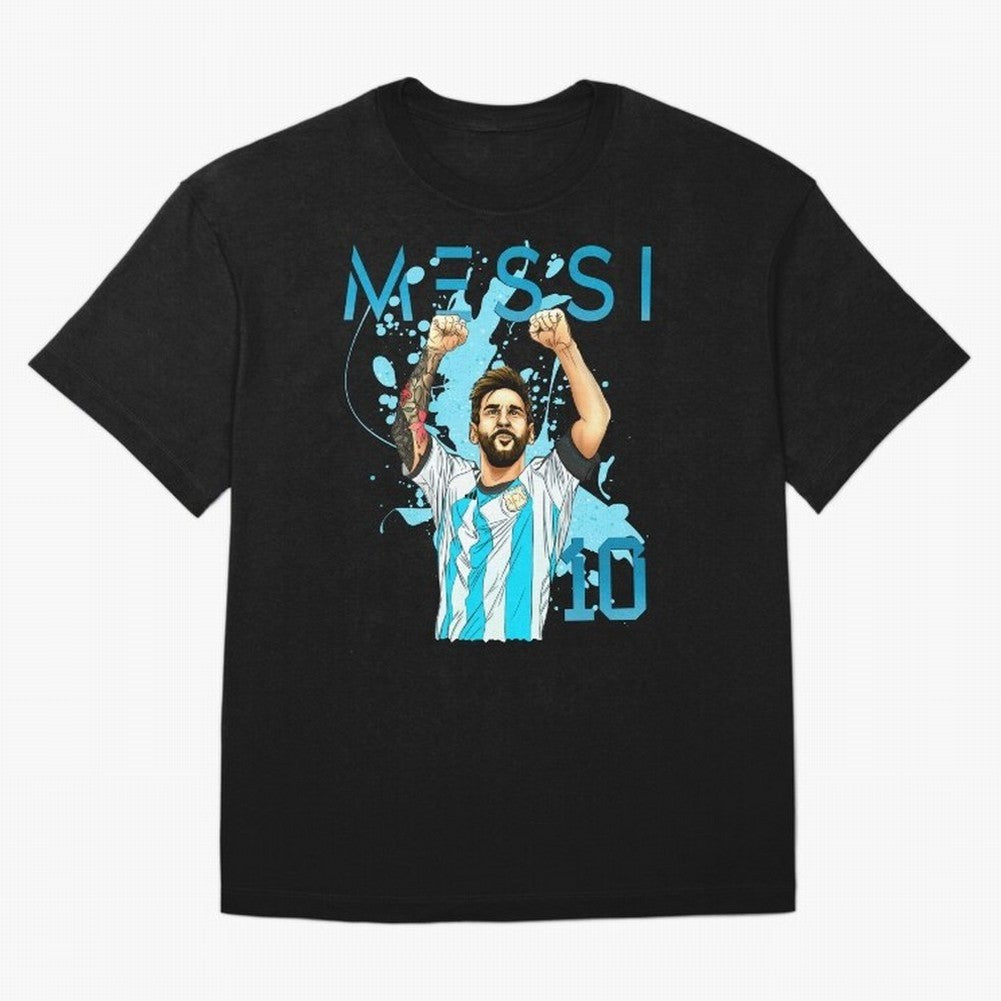 Lionel Messi GOAT Argentina Classic T-Shirt Celebrate the Biggest Stage of FIFA World Cup 2026 for Fans of Messi, Neymar and Mbappe and Argentina, France and Brazil, Bringing Classic Soccer Heritage, Championship Pressure, Fan Loyalty and