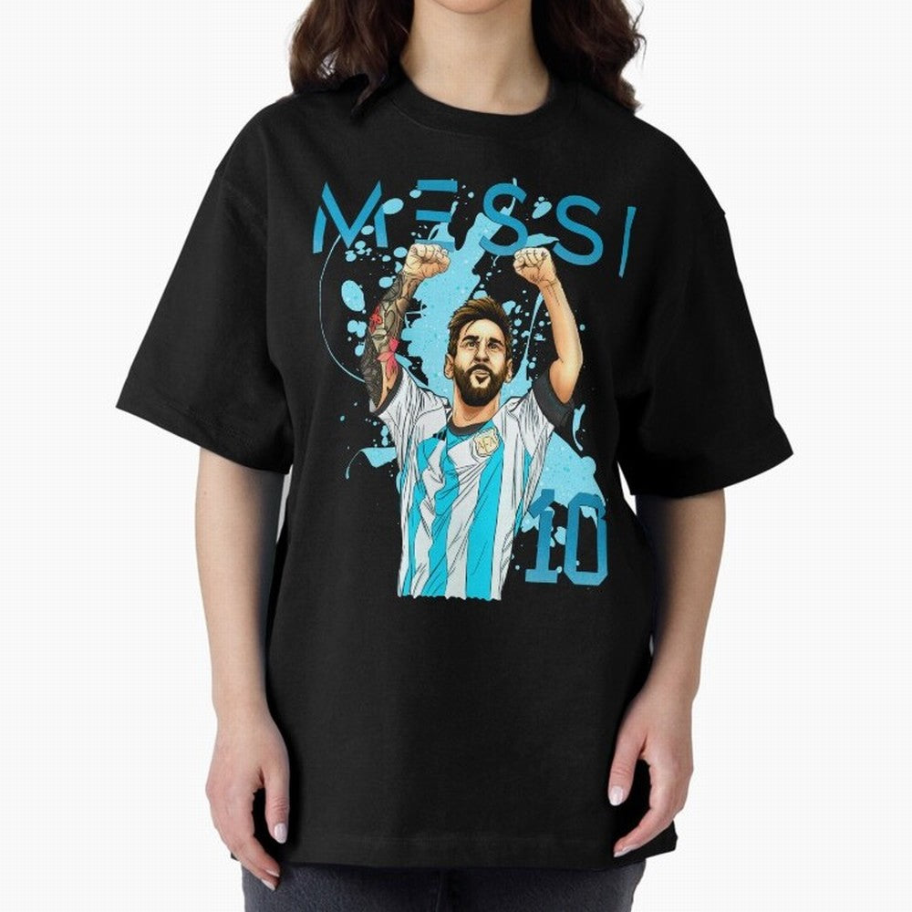 Lionel Messi GOAT Argentina Classic T-Shirt Celebrate the Biggest Stage of FIFA World Cup 2026 for Fans of Messi, Neymar and Mbappe and Argentina, France and Brazil, Bringing Classic Soccer Heritage, Championship Pressure, Fan Loyalty and