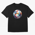 Football Soccer Ball Watercolor Illustration Drawing Classic T-Shirt Experience the Global Stage of FIFA World Cup 2026 USA Canada Mexico Spirit, Made for England, Mbappe, Football History, Final Match Energy, Crowd Noise and Once in a Lifetime