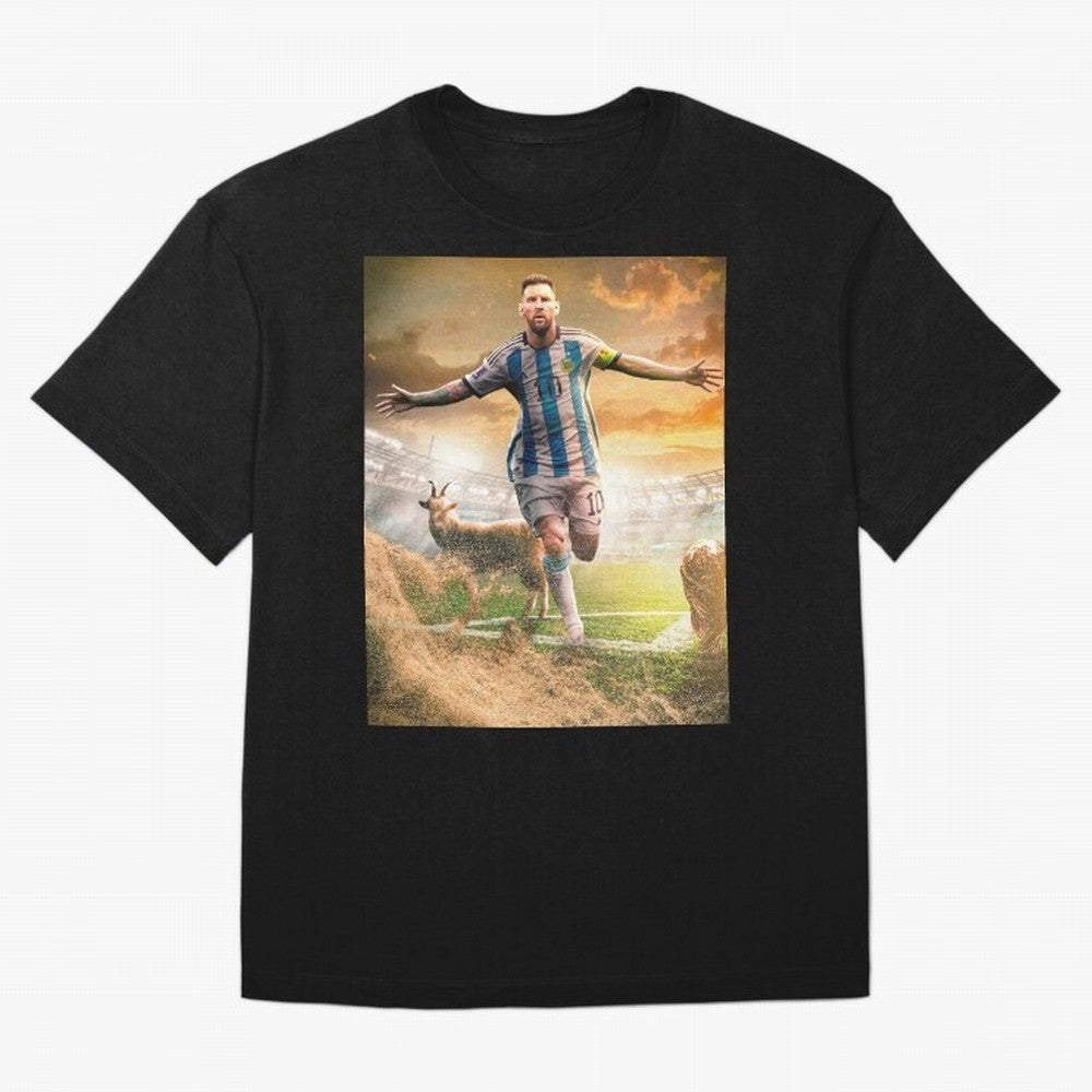 Messi: The Undisputed GOAT Classic T-Shirt Feel the Trophy Chase of the FIFA World Cup 2026 USA Canada Mexico Journey through CR7 Highlights, Argentina, France and Brazil Pride, Match Day Excitement, Supporter Culture, Golden Goals and Global