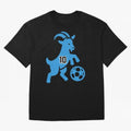 GOAT 10 Football Oversized T-Shirt Enjoy Global Football Passion for FIFA World Cup 2026 USA Canada Mexico, Capturing Messi and Cristiano Ronaldo, Argentina, Soccer Culture, Superstar Moments, National Team Dreams and Competitive Fire; Made for
