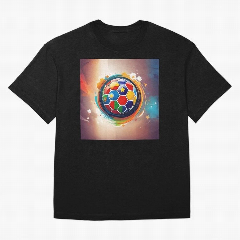 soccer 1 Oversized T-Shirt Remember FIFA World Cup 2026 Group Stage for Fans of Messi and Cristiano Ronaldo and England, France and Netherlands, Bringing Retro Football Energy, Iconic Rivalries, Trophy Chase Drama and Stadium Atmosphere; Perfect