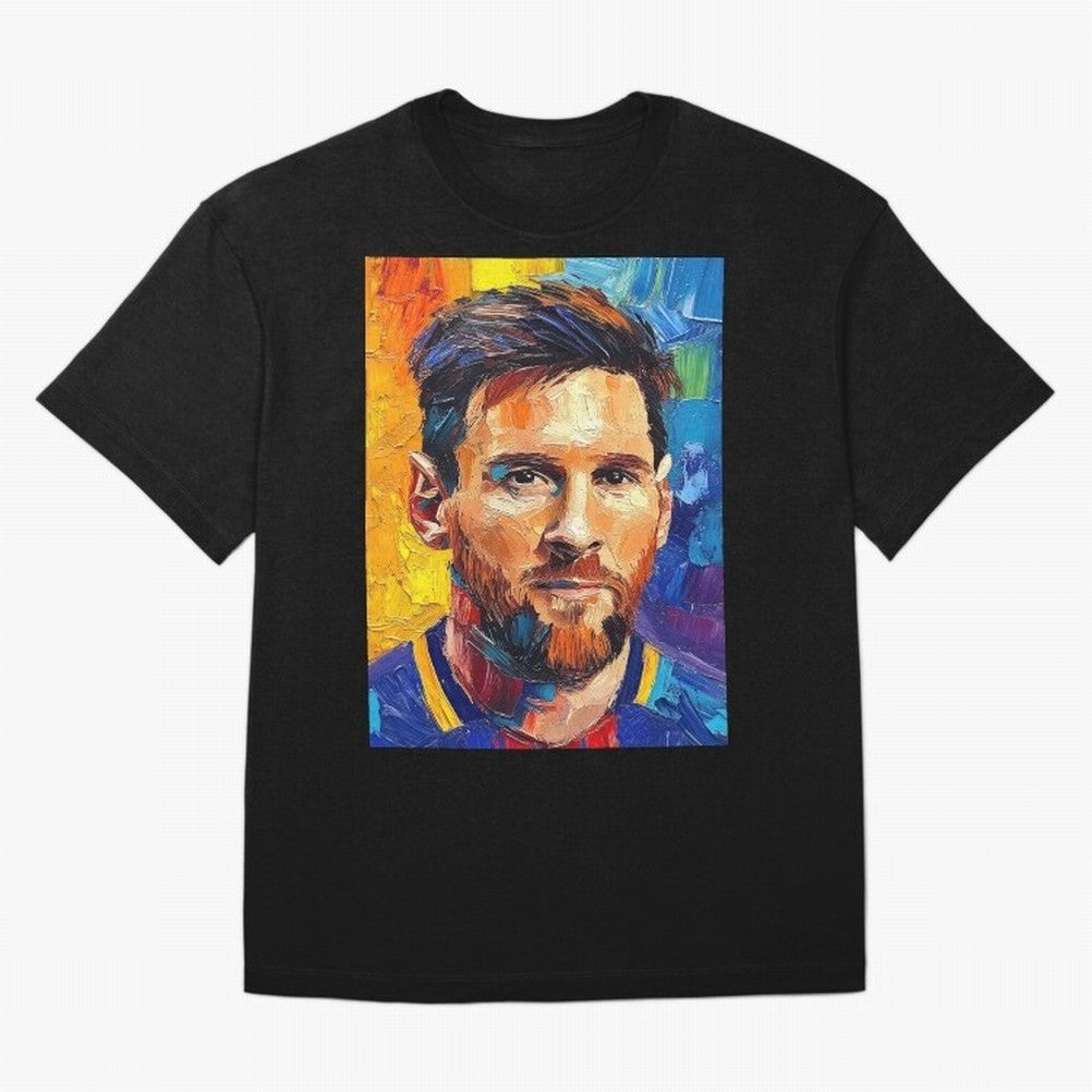 Messi Van Gogh: The Football Artist Classic T-Shirt Represent Fans Who Live for FIFA World Cup 2026 Filled with Haaland and Mbappe, Argentina Energy, Retro Football Energy, Iconic Rivalries, Trophy Chase Drama and Stadium Atmosphere; Built for