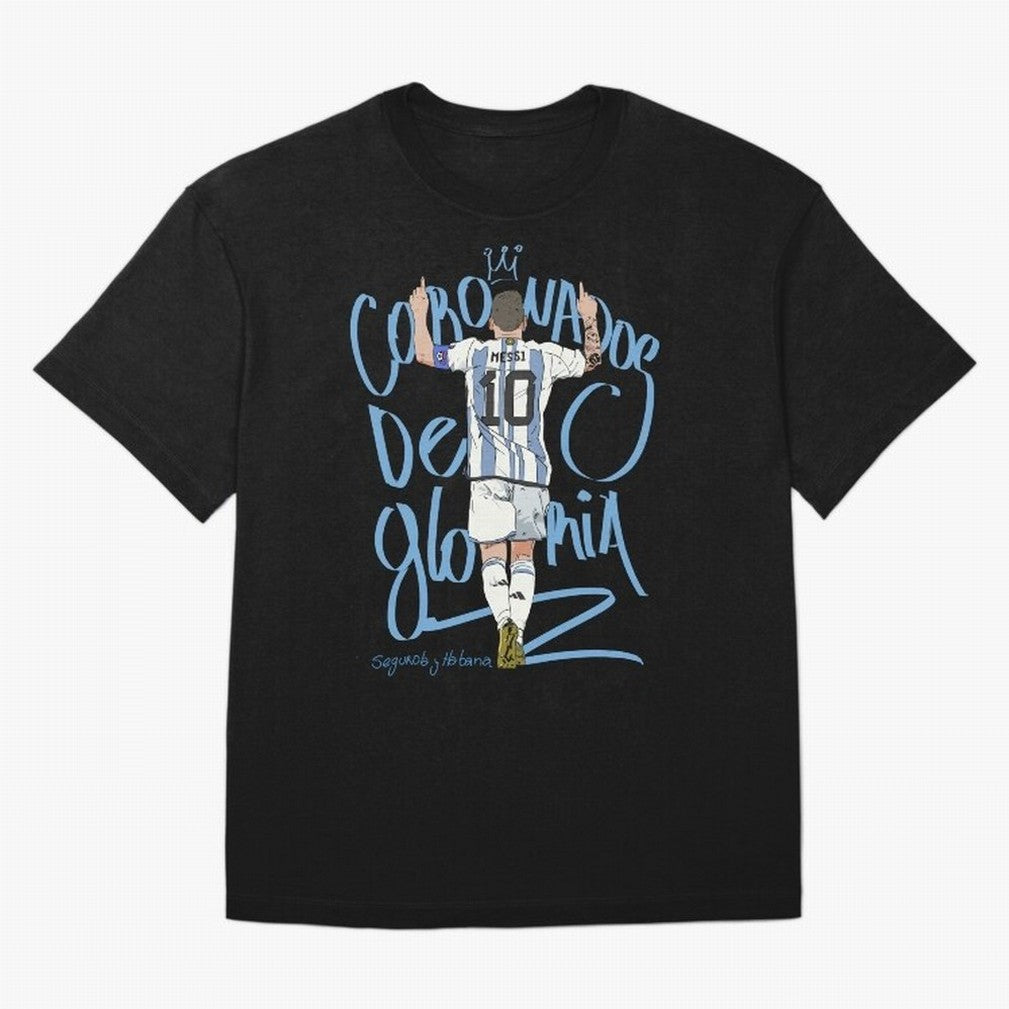 Messi, crowned with glory Active T-Shirt Carry the Dream of FIFA World Cup 2026 Group Stage for Fans of Messi and France, Bringing Football History, Final Match Energy, Crowd Noise and Once in a Lifetime Moments; Built for Supporters Chasing Trophy