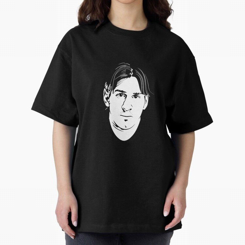 Lionel Messi face Classic T-Shirt Embrace Global Football Passion for FIFA World Cup 2026 Group Stage, Connected to Mbappe, Argentina and Brazil, Football Passion, Legendary Performances, Festival Vibes and Supporter Community; Perfect for People