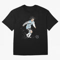 Lionel Messi runner Oversized T-Shirt Celebrate Every Goal in the FIFA World Cup 2026 Group Stage Journey through Neymar, Haaland and Cristiano Ronaldo Highlights, France and Portugal Pride, Football History, Final Match Energy, Crowd Noise and