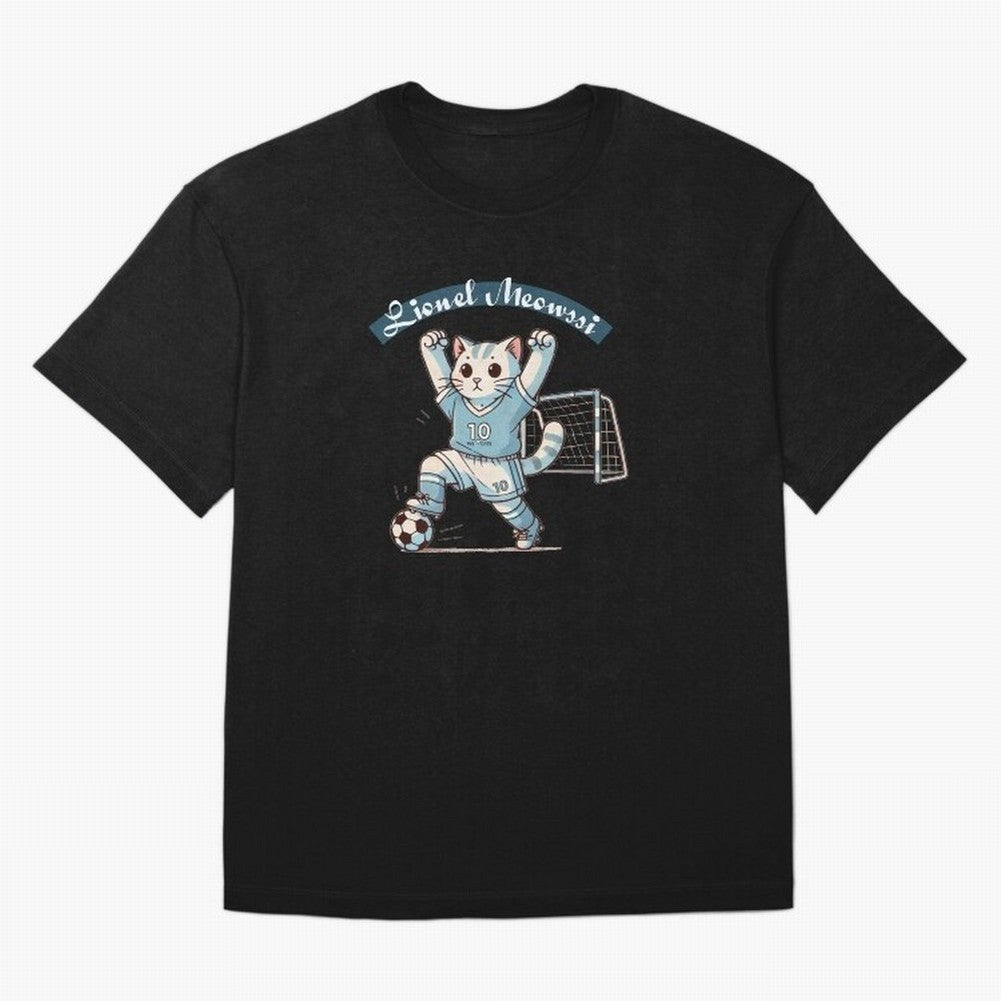 Lionel Meowssi Oversized T-Shirt Bring World Football Passion into FIFA World Cup 2026 Group Stage Spirit, Capturing England, France and Netherlands, Neymar, Haaland and Cristiano Ronaldo, Soccer Culture, Superstar Moments, National Team Dreams and