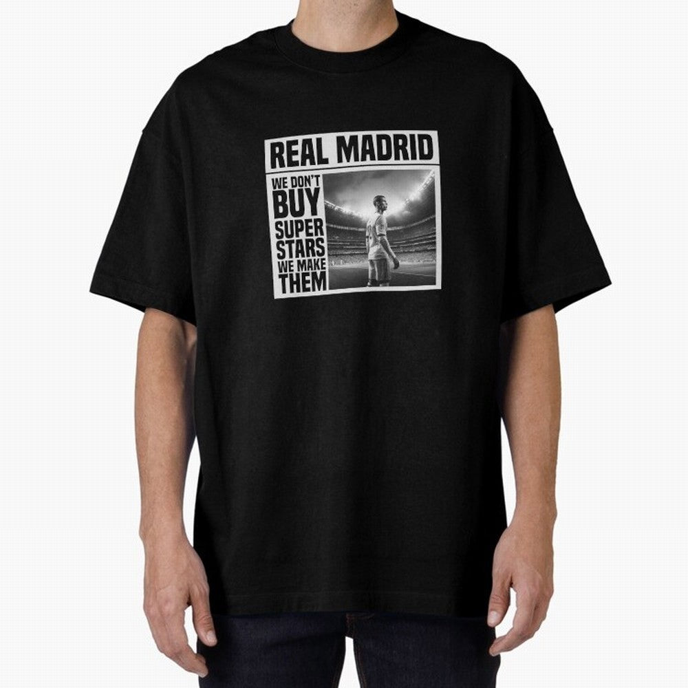 Real Madrid Makes Superstars Essential T-Shirt Turn Up for Match Day Hype around FIFA World Cup 2026, Haaland and Mbappe, Spain, Tournament Hype, Historic Matchups, Family Viewing Parties and Global Sports Pride; Created for Match Day Parties,