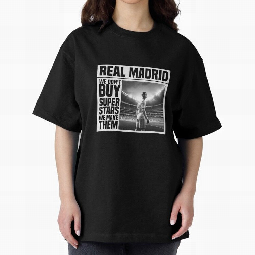Real Madrid Makes Superstars Essential T-Shirt Turn Up for Match Day Hype around FIFA World Cup 2026, Haaland and Mbappe, Spain, Tournament Hype, Historic Matchups, Family Viewing Parties and Global Sports Pride; Created for Match Day Parties,