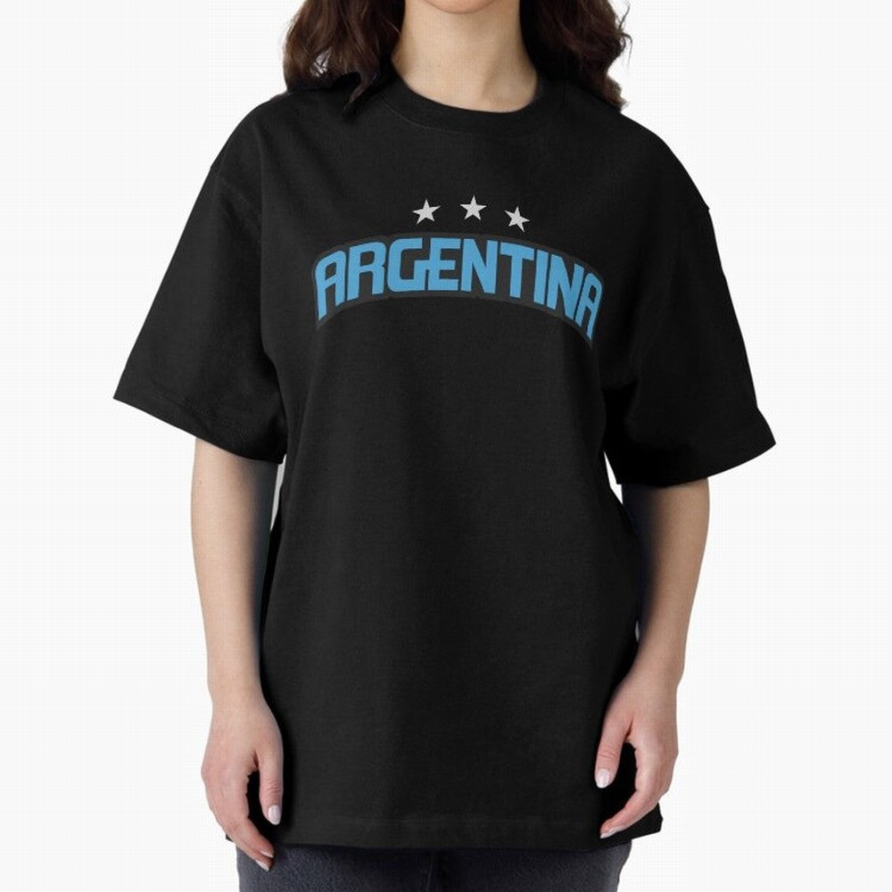 Argentina 3 Stars Classic T-Shirt Unlock FIFA World Cup 2026 USA Canada Mexico with Cristiano Ronaldo, Argentina, France and Brazil Energy, Stadium Chants, National Pride, Trophy Dreams and Unforgettable Football Memories; Made for Collectors Who