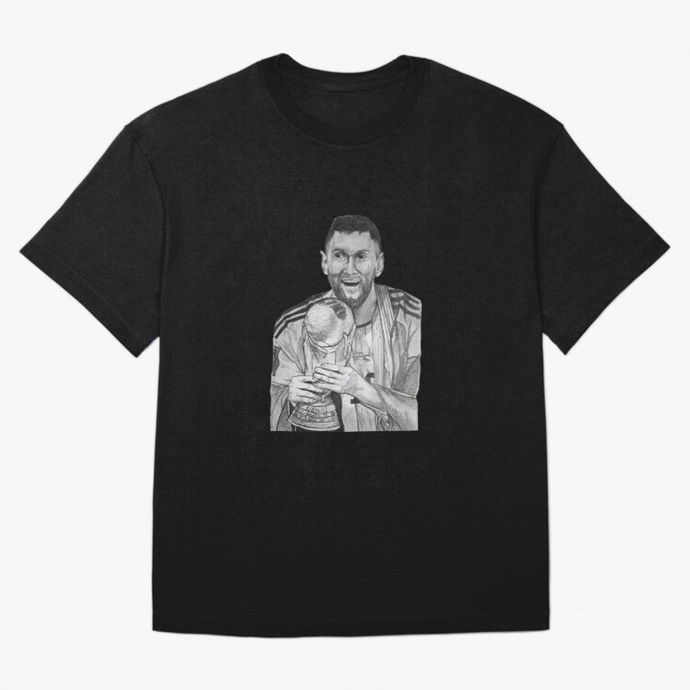 Lionel Andr¨¦s Messi Cuccittini ( Classic T-Shirt Celebrate Soccer Greatness during FIFA World Cup 2026 Group Stage Featuring Messi and Cristiano Ronaldo, Argentina and Brazil Energy, Worldwide Fan Energy, Dramatic Goals, Stadium Lights and