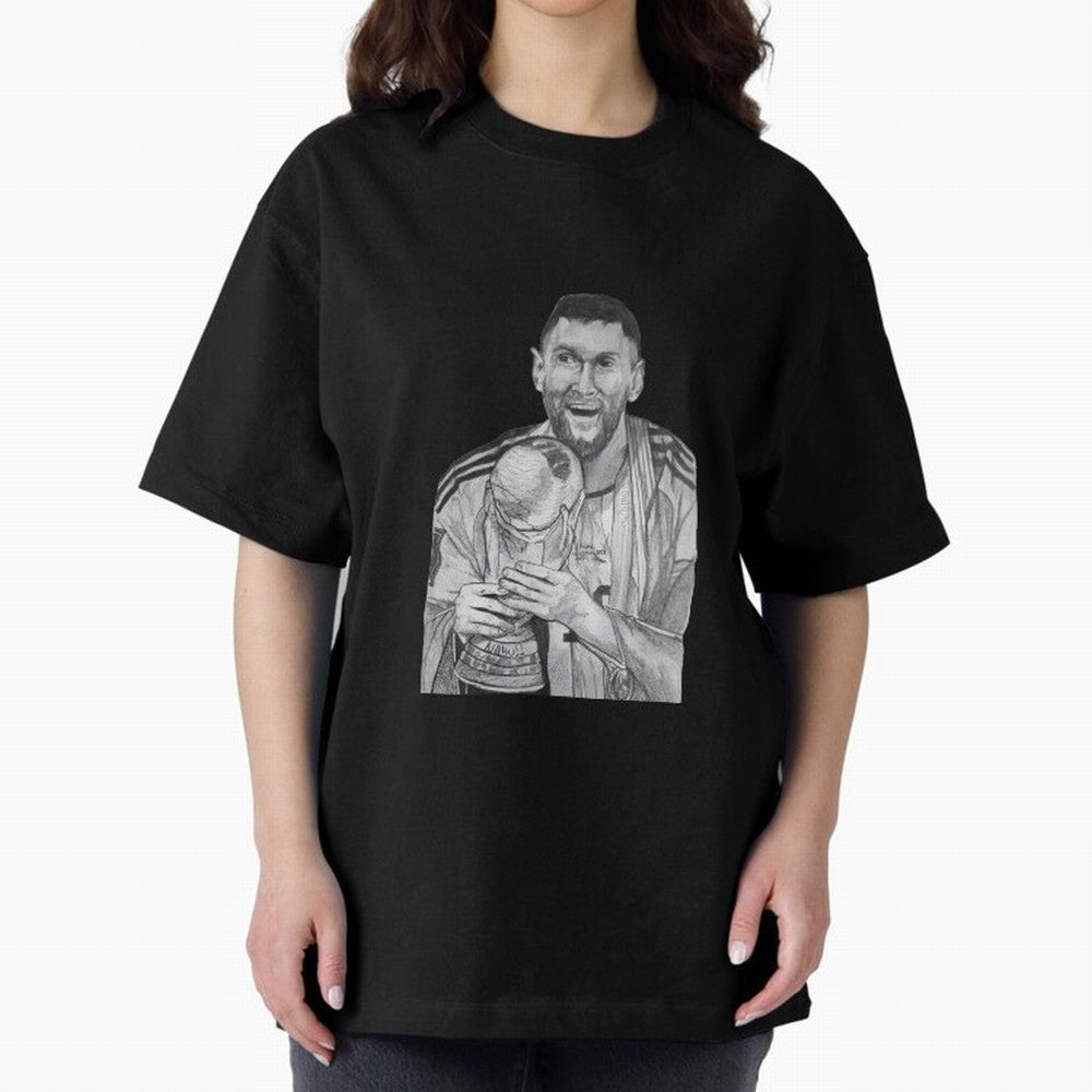Lionel Andr¨¦s Messi Cuccittini ( Classic T-Shirt Celebrate Soccer Greatness during FIFA World Cup 2026 Group Stage Featuring Messi and Cristiano Ronaldo, Argentina and Brazil Energy, Worldwide Fan Energy, Dramatic Goals, Stadium Lights and
