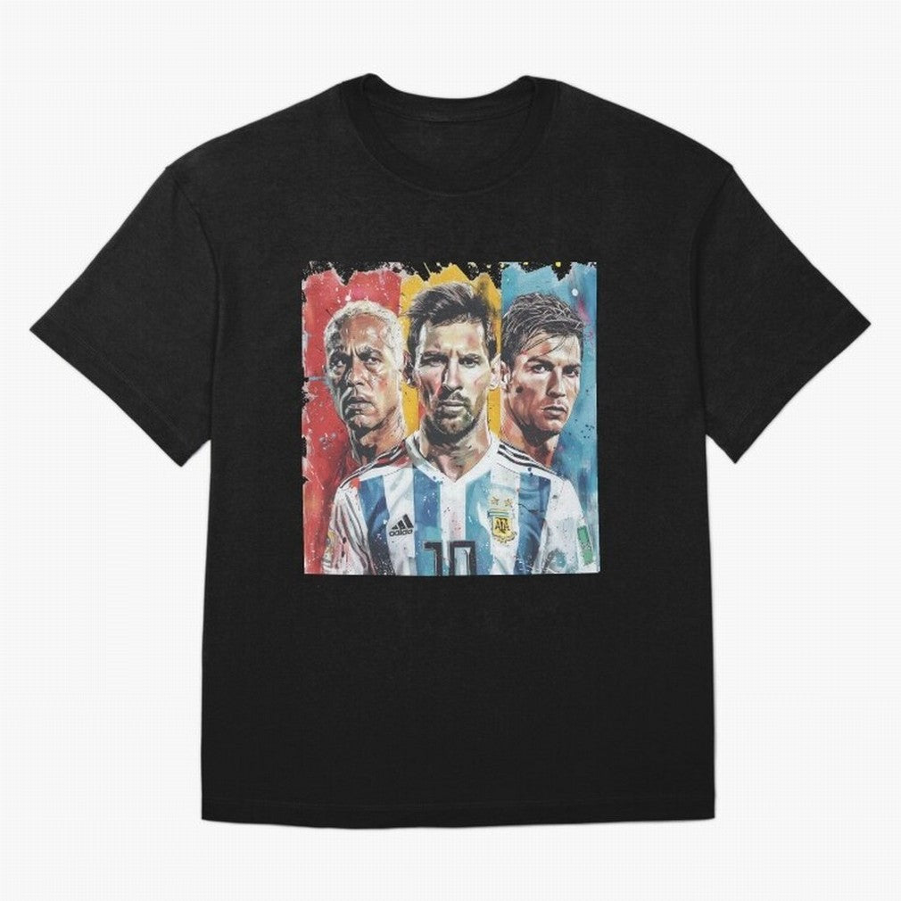 TOP 3 Soccer Players Classic T-Shirt Join the Countdown to Match Day Hype around FIFA World Cup 2026, Cristiano Ronaldo, Haaland and CR7, Portugal, Football Passion, Legendary Performances, Festival Vibes and Supporter Community; Perfect for